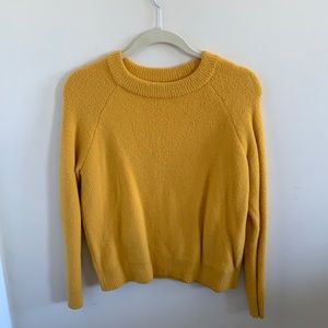 Yellow Thick Sweater